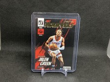 JALEN GREEN 2022-23 DONRUSS NET MARVELS GOLD PRESS PROOF SP #9 SHORT PRINT 
