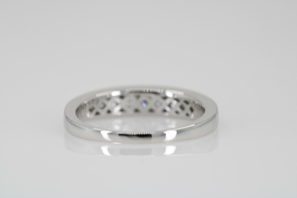 Zales ZEI 14K White Gold 1 TCW Diamond Channel Set Wedding Zales ZEI 14K White Gold 1 TCW Diamond Channel Set Wedding