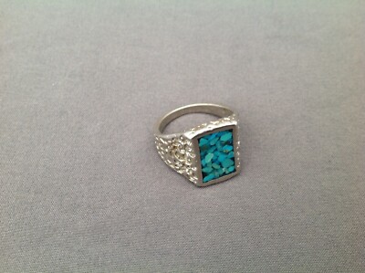 Turquoise & Silver Ring