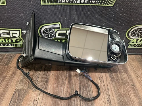 2017 DODGE RAM 3500 LIMITED LONGHORN PASSENGER RIGHT TOW MIRROR W CHROME OEM