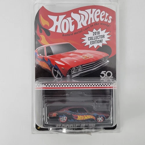 Hot Wheels '69 Chevelle SS 396 2018 Collector Edition Mail In RLC Red Line Club