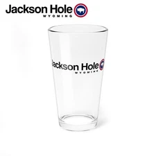 Jackson Hole - Wyoming - Pint Glass - 16oz