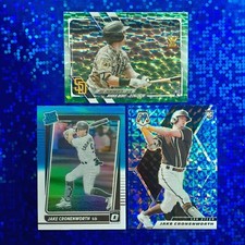 2021 Topps Debut Jake Cronenworth Green /499 US143 Rated Rookie 62 Mosaic 250