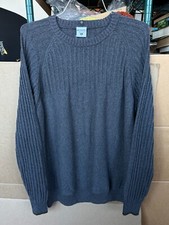 Columbia Sportswear Knit Pullover Crew Sweater Men's Size XL Gray New with Tags