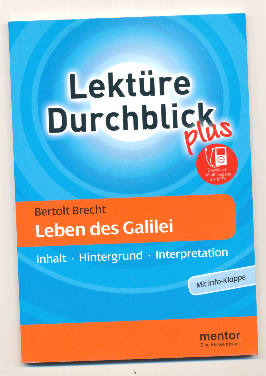 Leben des Galilei Brecht Durchblick mentor Inhalt Hintergrund