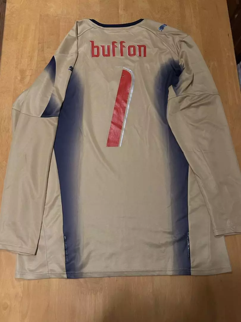 Retro Italy World Cup Champion Goalkeeper Jersey 2006 By Puma