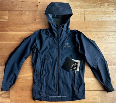 New】ARC'TERYX Beta AR Jacket M-Stormhood Black Sapphire - Size S