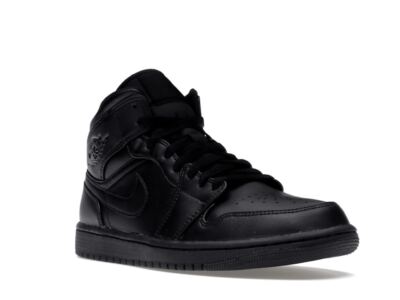 Jordan 1 Mid Triple Black 2022 - 554724-093 | eBay