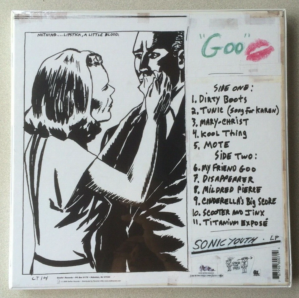 SONIC YOUTH Goo 4 LP Deluxe Vinyl Box NEW SEALED Rare B-Sides Unreleased Demos - Image 4 of 4