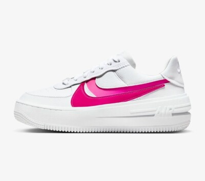 Nike Air Force Weiß Pink 40 Neu mit Karton Sneaker FJ2986-100