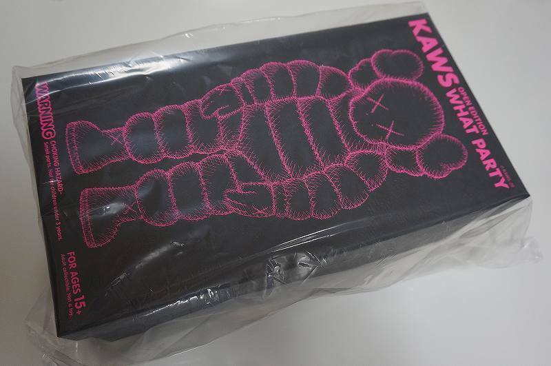 MEDICOM TOY MEDICOMTOY OPEN EDITION KAWS WHAT PARTY PINK MEDICOM TOY MEDICOMTOY OPEN EDITION KAWS WHAT PARTY PINK