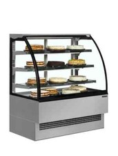 NEW TEFCOLD EVO1202SS STAINLESS STEEL CHILLED CAKE DISPLAY CABINET RRP £4188