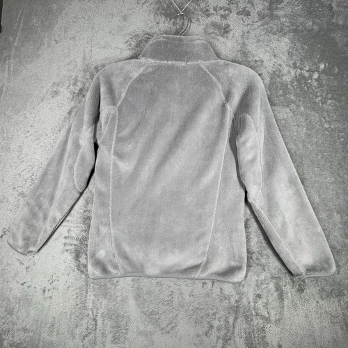 Chaqueta Geographical Norway Mujer Grande Gris Pila Alta Vellón Cremallera Completa Exterior - Imagen 4 de 14