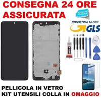 Incell Display Rahmen FüR Samsung Galaxy A41 SM-A415 A415F Touchscreen Schwarz