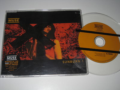 MUSE Sunburn CD1 MUSH68CDS 