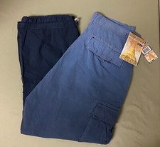 DEADSTOCK Vintage Nesi A.G. N.A.G. Hyper Fade Cargo Bondage Pants Y2K Skater L