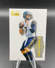 Chase Garbers Rookie QB 2022 Wild Card Matte # MB-139 Football Card. rookie card picture