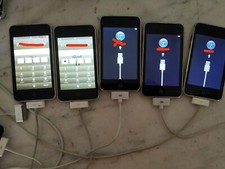 Lot of 21 Apple iPod Touch 1st, 2nd, 3rd,32GB 3pcs 16GB 3pcs 8GB 15pcs for parts