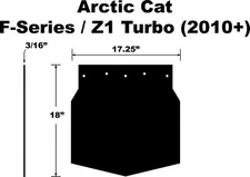 Proven Design Products Snow Flap SF2010FPB