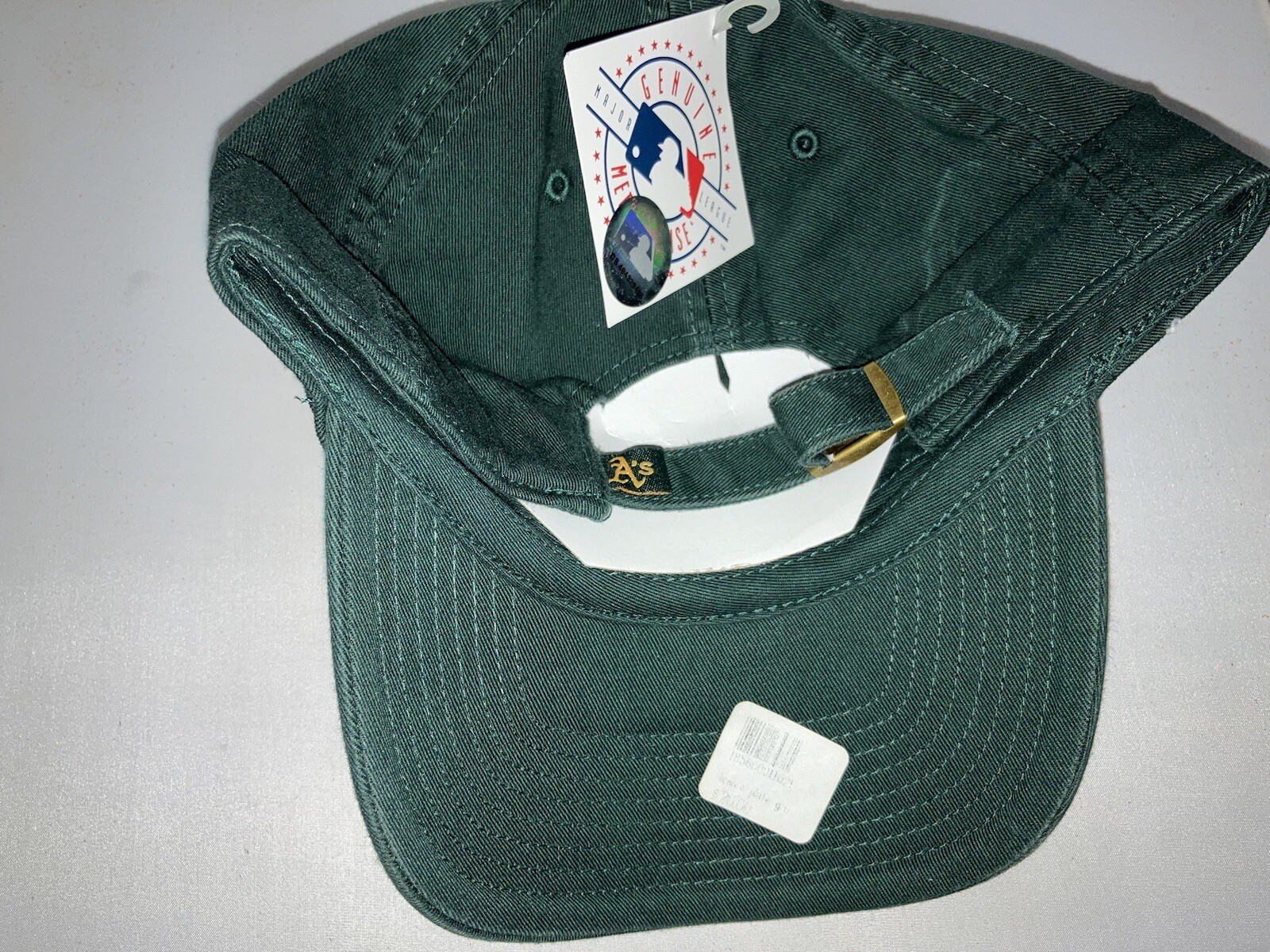 Vtg Oakland A’s Athletics Strapback Dad hat Cap MLB Baseball Spring