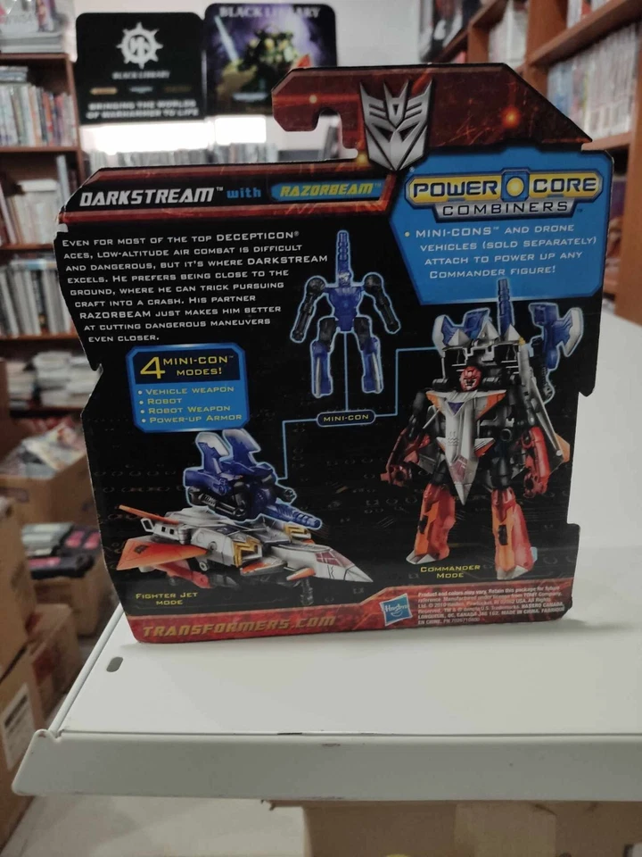 Transformers Power Core Combiner Darkstream & Razorbeam Action Figures NEW - Image 3 of 4