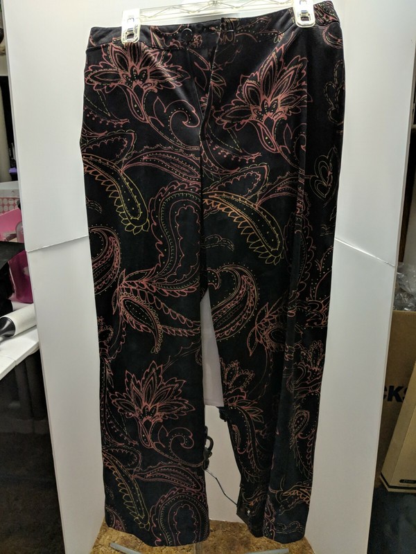 Floral womens pants size 10 womens