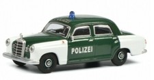 Schuco Mercedes-Benz 180D W120 Police Polizei Car Diecast Model