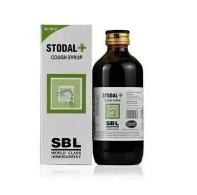 SBL Homoeopathic Stodal Syrup for Cough, Bronchitis, Wheezing, 180ML Free Ship