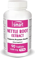 Supersmart Stinging Nettle Root Extract 16:1 (Urtica Dioica) 1500 Mg per Day Pro