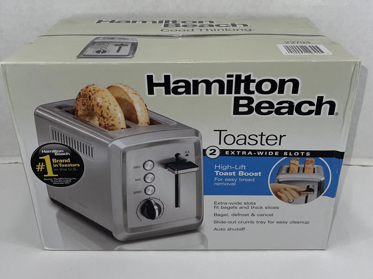 Hamilton Beach 2 Slice Toaster - Stainless Steel