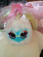 Color Changing POMSIES LUMIES Pom-Pom Pet SPARKLE RUSH Plush UNICORN TEAL