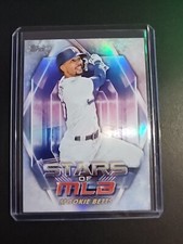 2023 TOPPS SERIES 1 BASEBALL #SMLBC-9 MOOKIE BETTS STARS OF THE MLB CHROME
