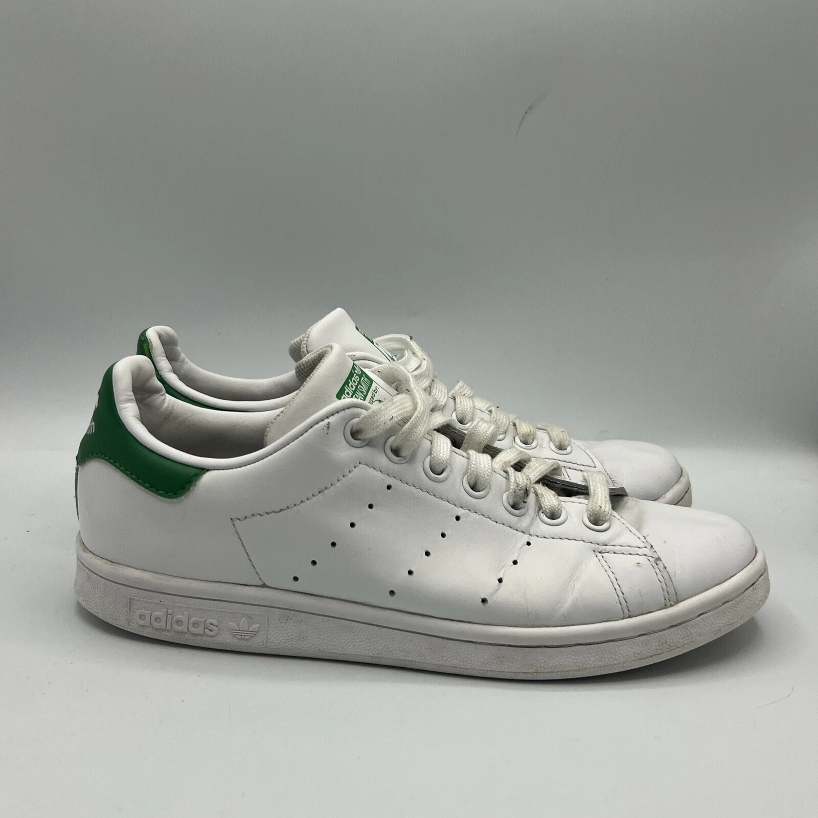 Sneakers Adidas Stan Smith uomo taglia 6 donna 7 5 bianco verde pelle M20324