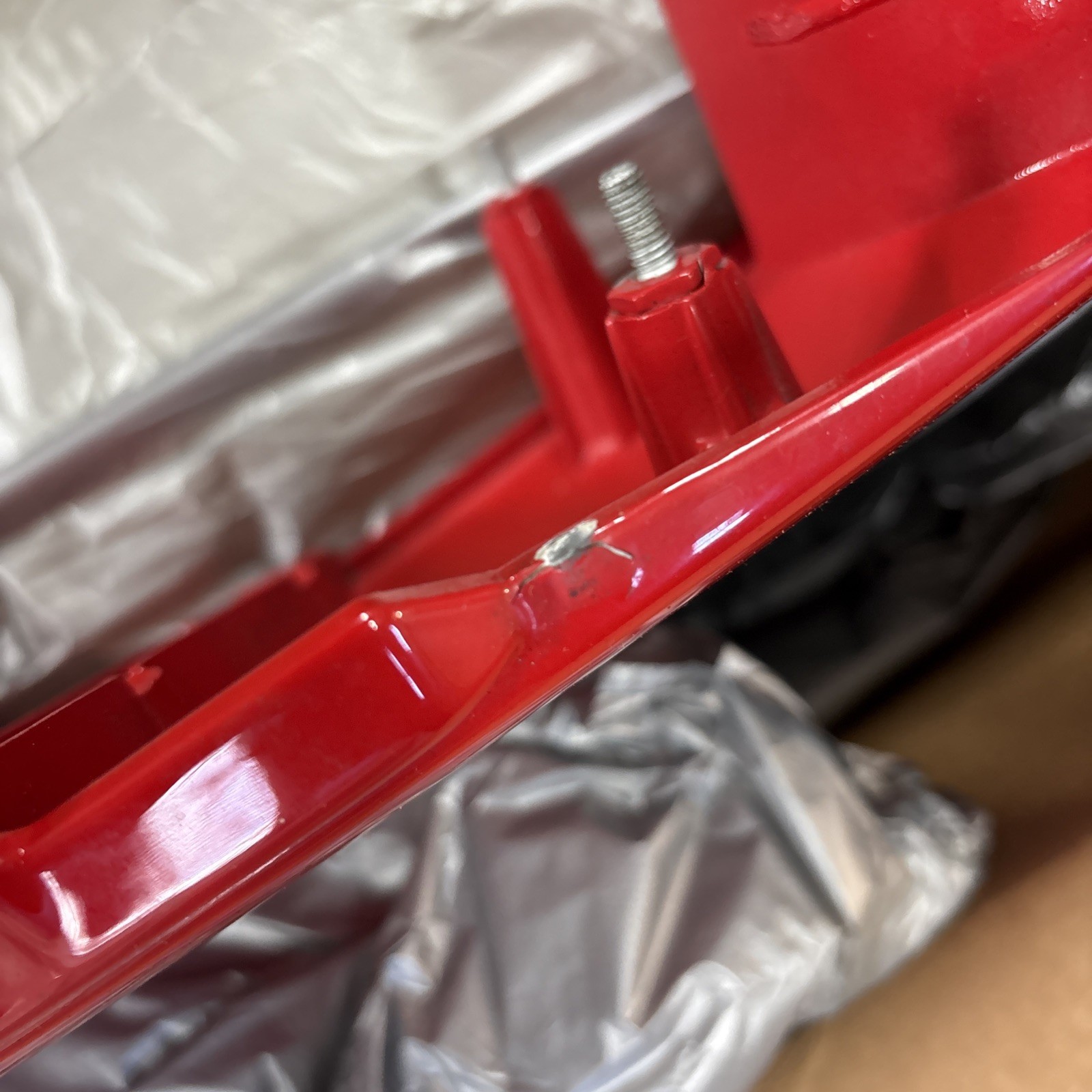 Ferrari 360 Modena - Original RED OEM Rear Tail Light Panel rosso corso red