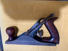 Vintage 9-1/4" Wood Plane, Smooth Bottom, Stamped Made in USA