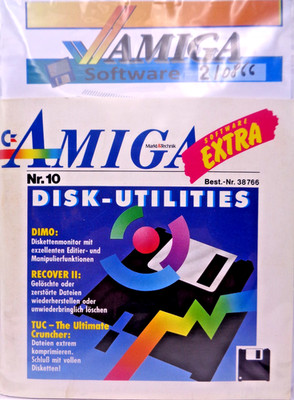 COMMODORE AMIGA -- AMIGA SOFTWARE EXTRA NO. 10: DISK UTILITIES (MARKET & TECH)