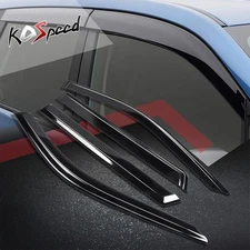 Window Visors Sun Guard Rain Deflector Vent Shade for Tahoe Yukon 2021-2024
