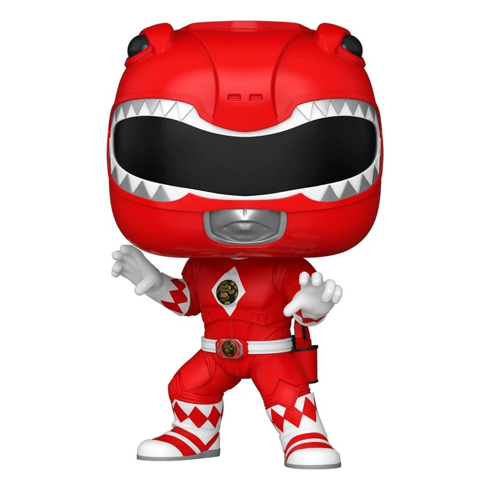 Mighty Morphin Power Rangers: The Movie POP! Movies Vinyl Figures Red Ranger ... - Photo 1/1
