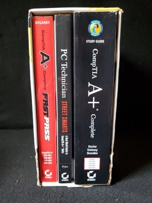 CompTIA A+ Complete Study Guide Set 3 Books Dulaney Pyles Sybex 2006-2007
