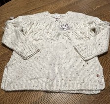 NWT MATILDA JANE Knit Tunic Sweater Neutral Multicolor Size 10