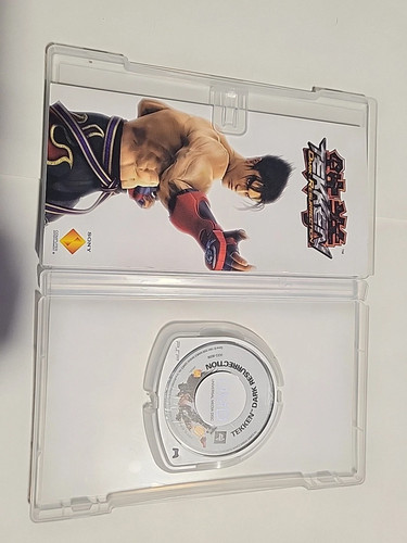 Tekken Dark Resurrection Playstation Portable Platinum PAL Complete In Box - Picture 2 of 3