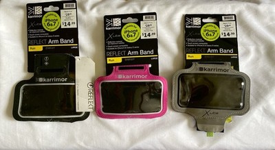 Karrimor Reflective Arm Band for iPhone 6/7 Galaxy S Buy 1 Get 2 FREE