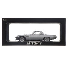 AUTOart MILLENNIUM 1/18 Mazda Cosmo Sport Silver Diecast Model Car Used
