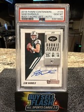 2018 Panini Contenders - Rookie Ticket RPS Sam Darnold #103 (AU, RC) Seahawks