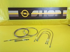 Conduite de Frein Lot Opel Manta Ascona A Kunifer Inox Neuf