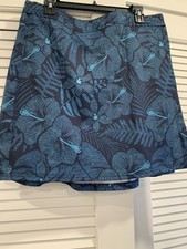 Pristine condition RipSkirt Maui Hawaiian Night floral print skirt size Large