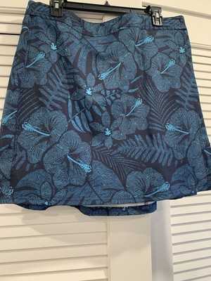 Pristine condition RipSkirt Maui Hawaiian Night floral print skirt size Large