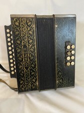 Hohner 2815 Pokerwork Two Row Button Accordion.