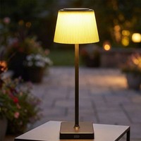 Tischlampe Innen AußEn Tischleuchte Akku Led Gastronomie Leuchte Touchdimmer