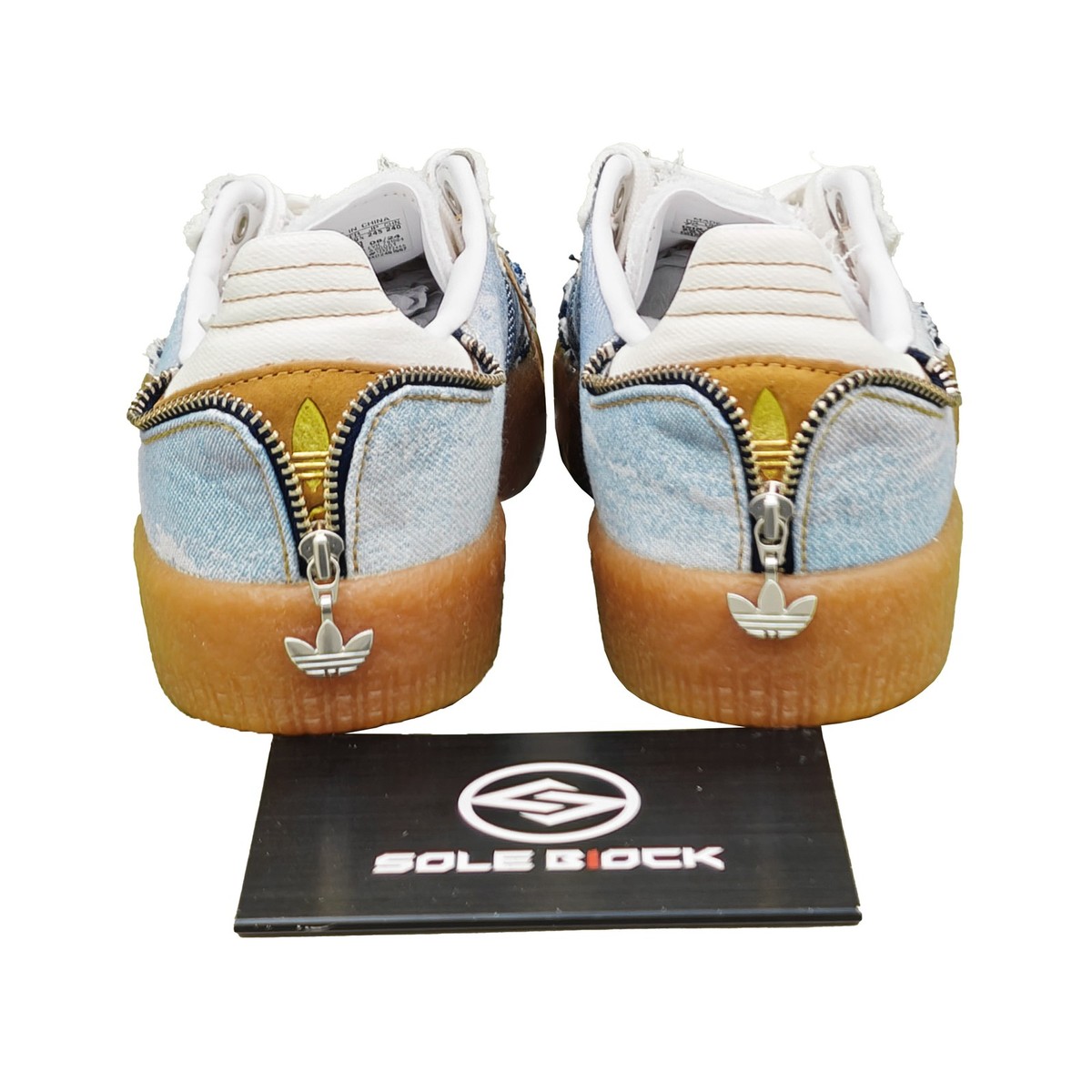 Size 7 - atmos x adidas Sambae Denim W for sale online | eBay